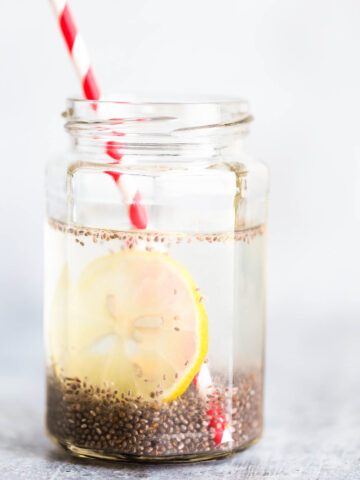 chia seed lemonade