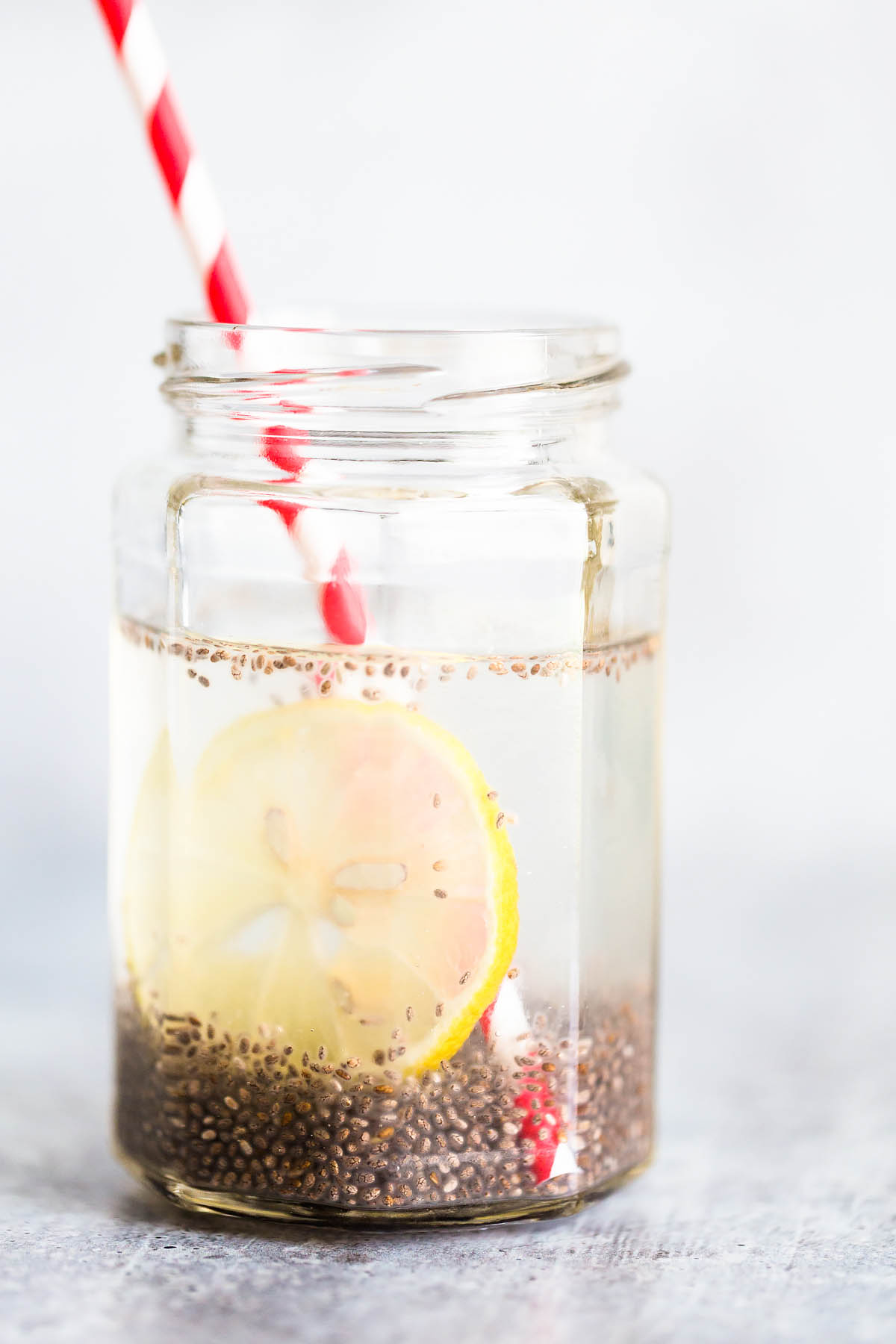 chia seed lemonade