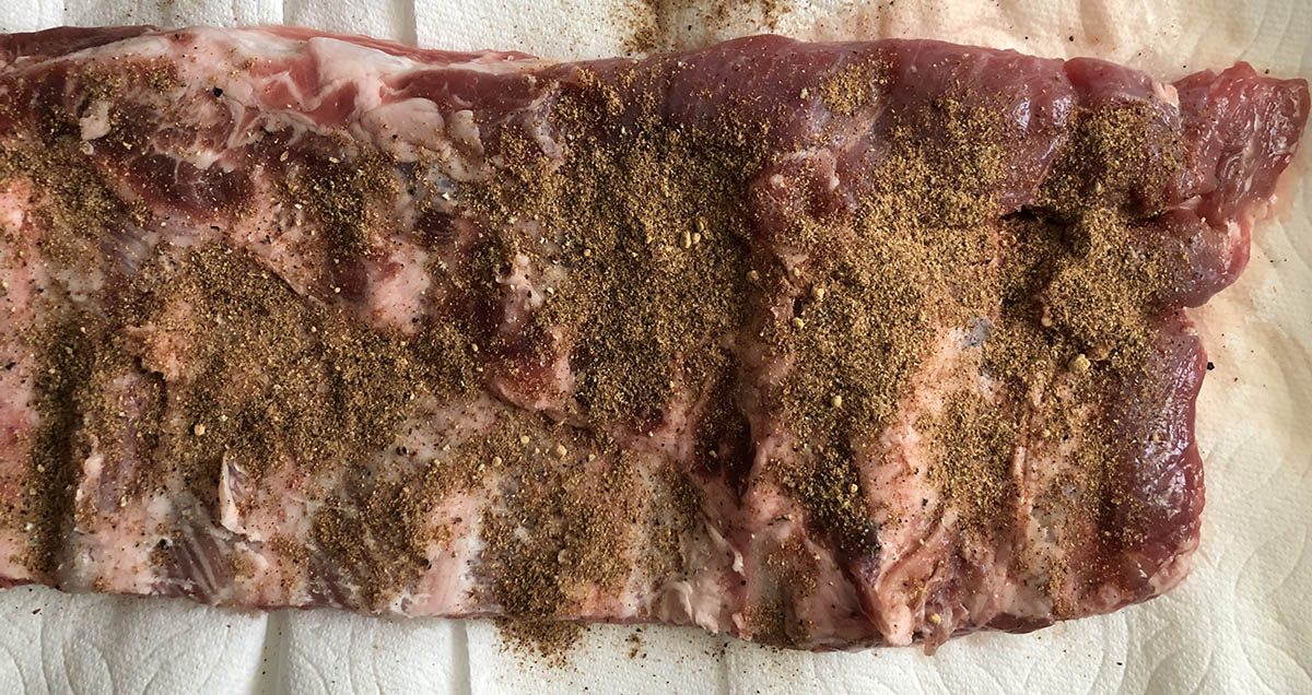 ribs with seasonings