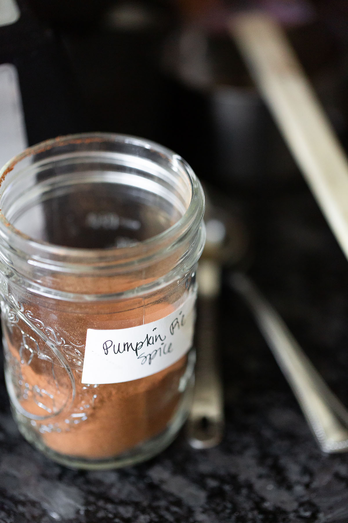 pumpkin pie spice in a jar