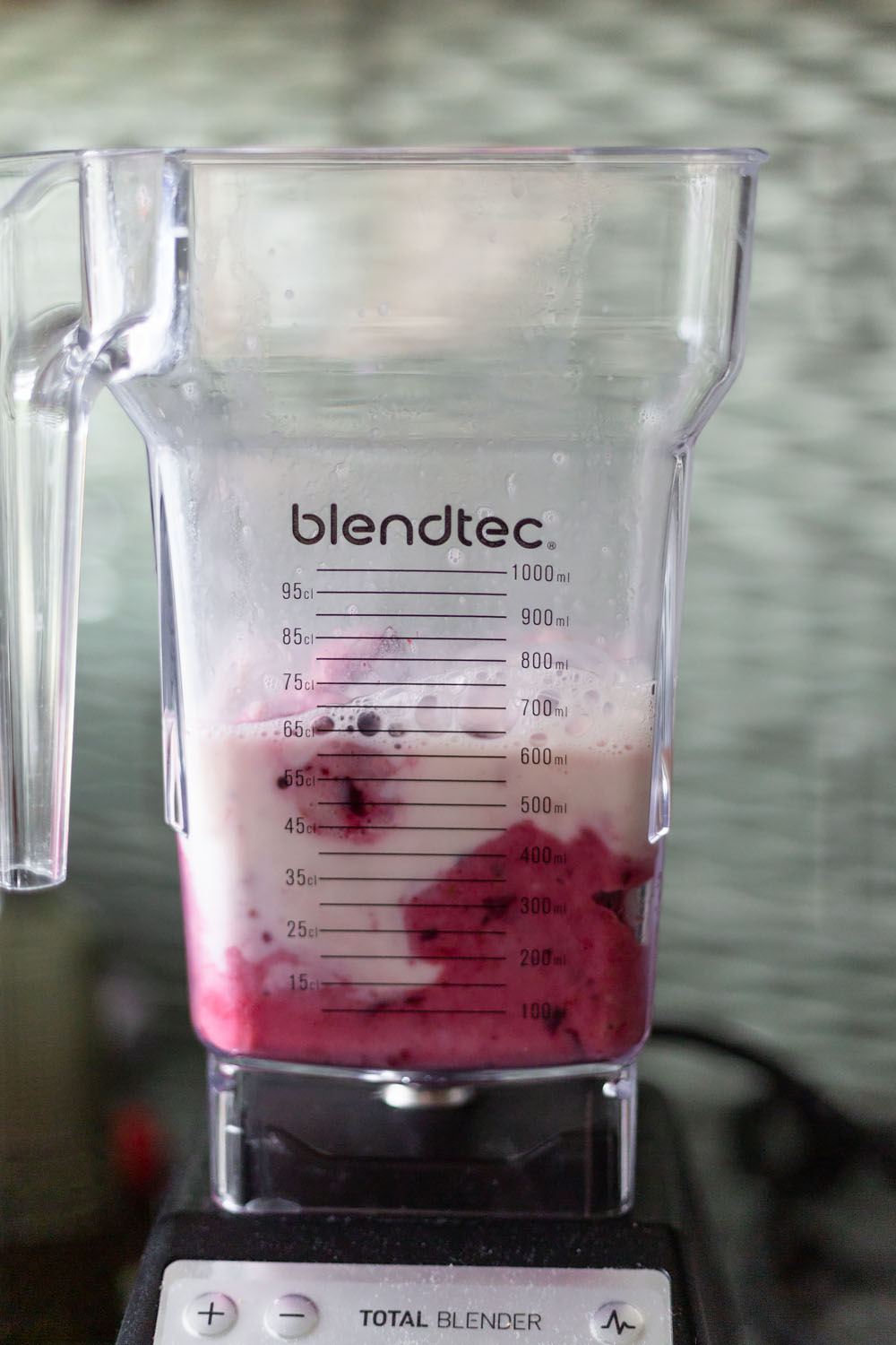 smoothie in a blender