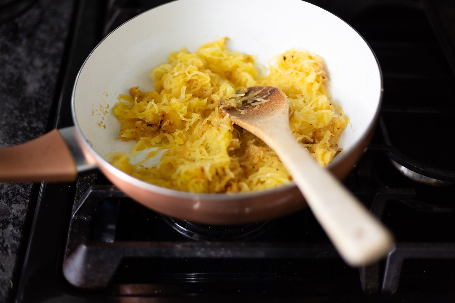 cooked spaghetti squash