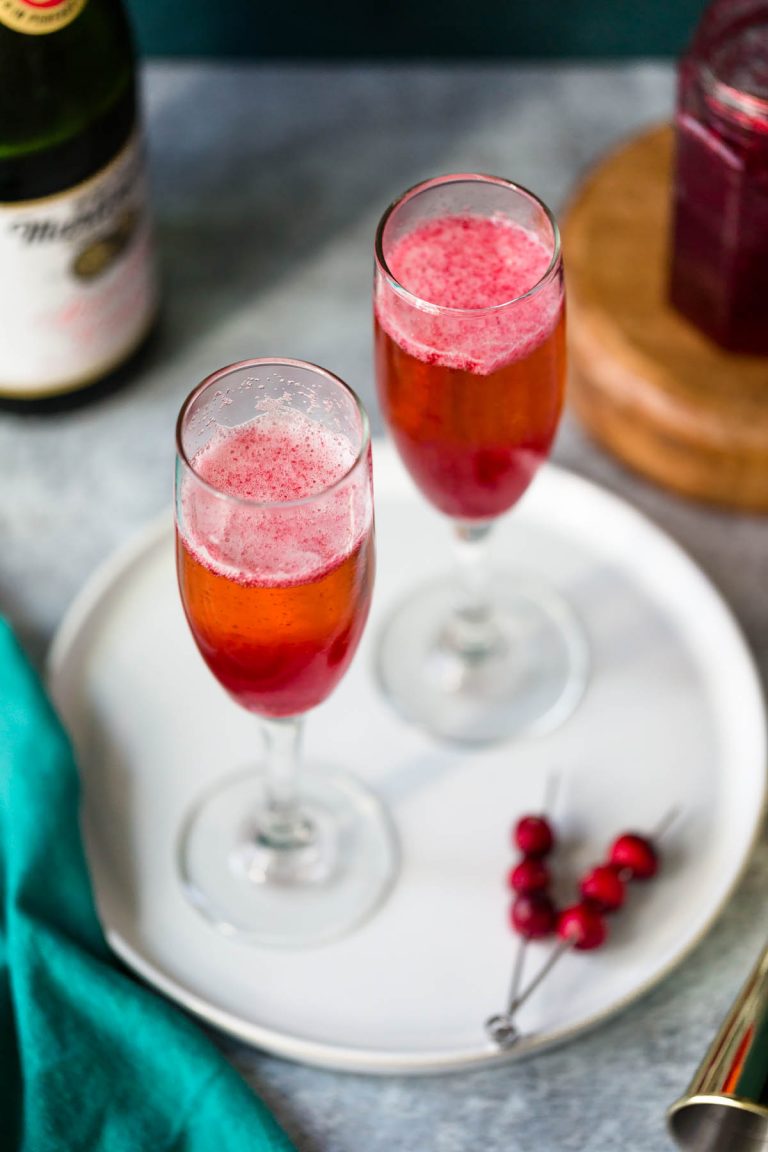 Sparkling Cranberry Ginger Mocktail Food Banjo