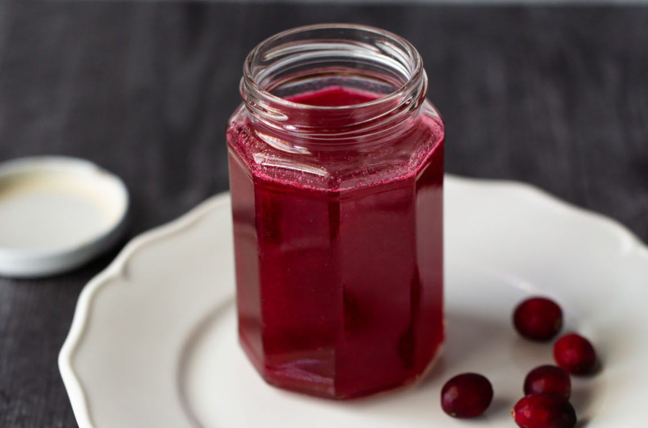 Cranberry Simple Syrup Food Banjo