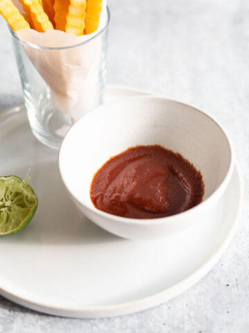 Cumin ketchup with lime