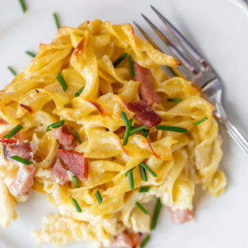 ham and noodle casserole