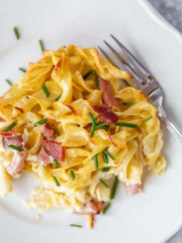 ham and noodle casserole