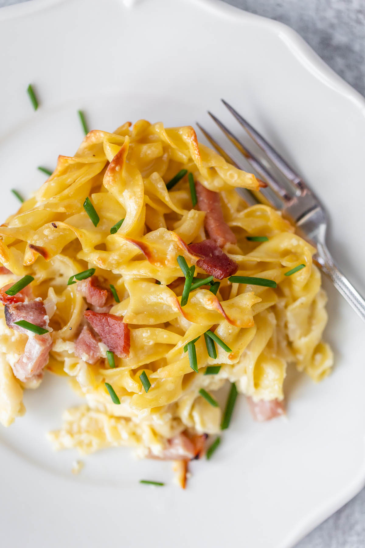 ham and noodle casserole