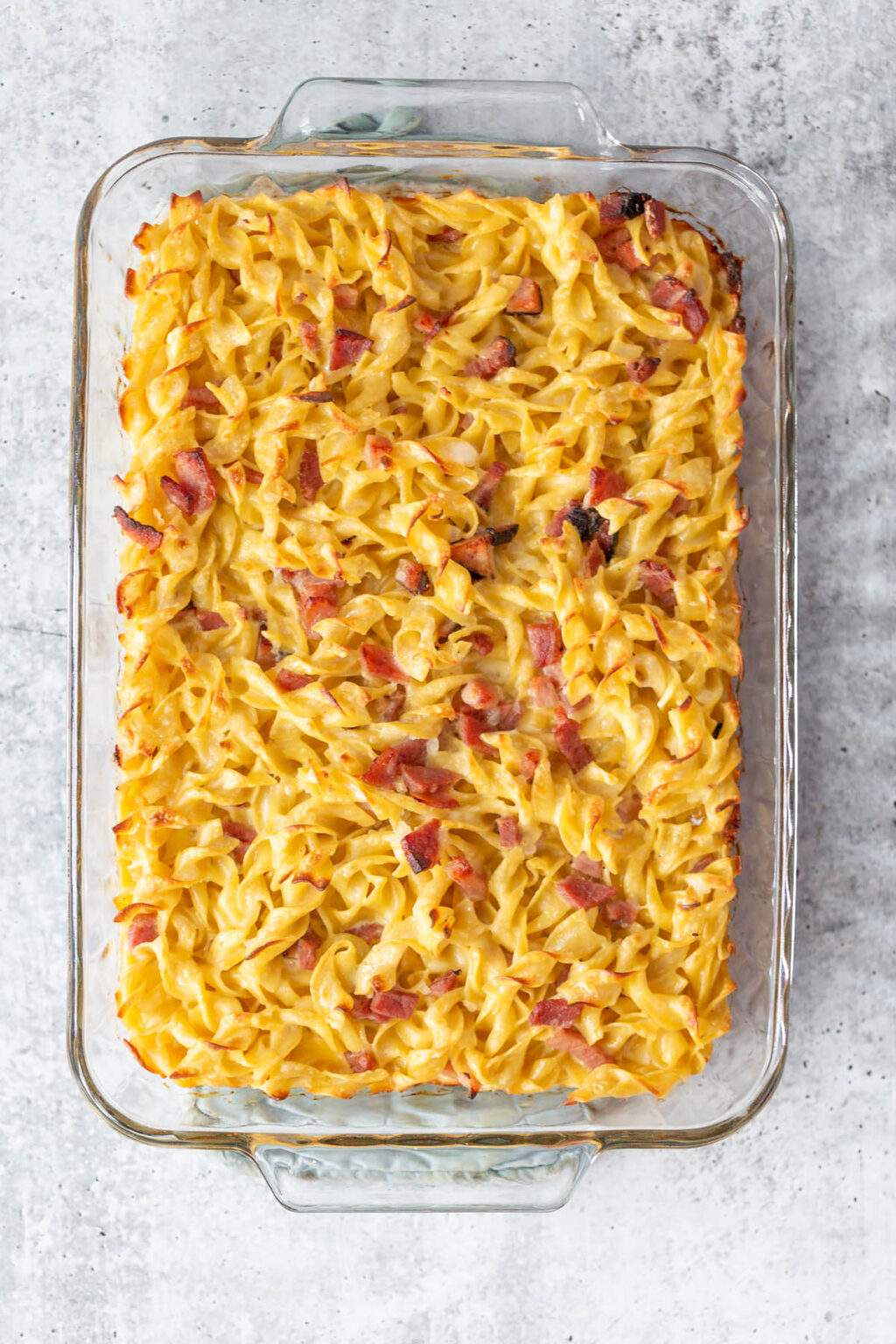 Ham and Noodle Casserole Schinkenfleckel Food Banjo