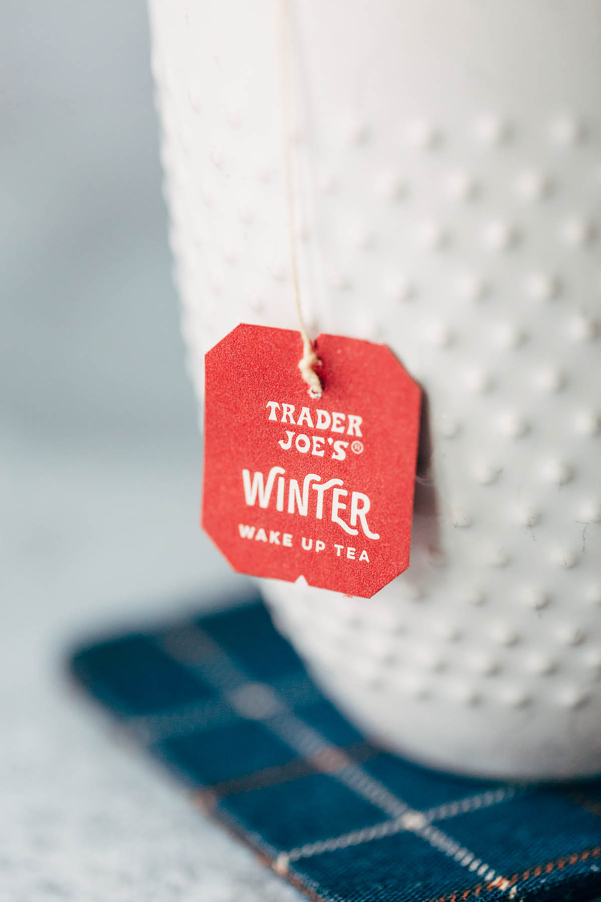 trader joes winter tea label