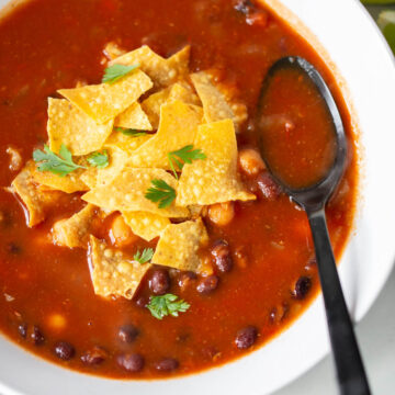 vegan taco soup