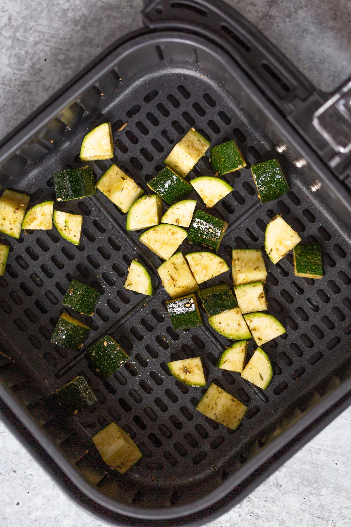 zucchini in an air fryer