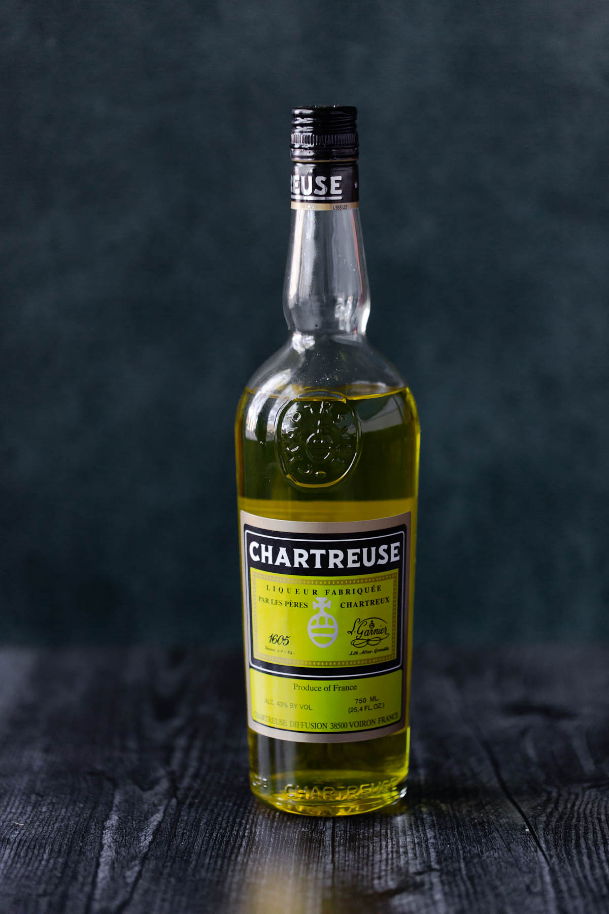 yellow chartreuse bottle