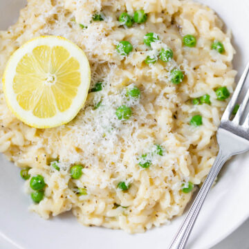 instant pot lemon risotto