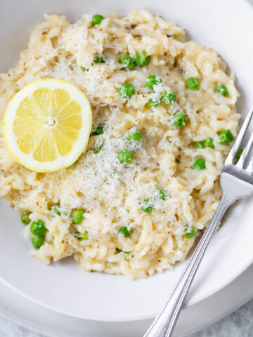 instant pot lemon risotto