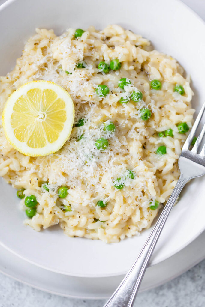Instant Pot Lemon Risotto Food Banjo