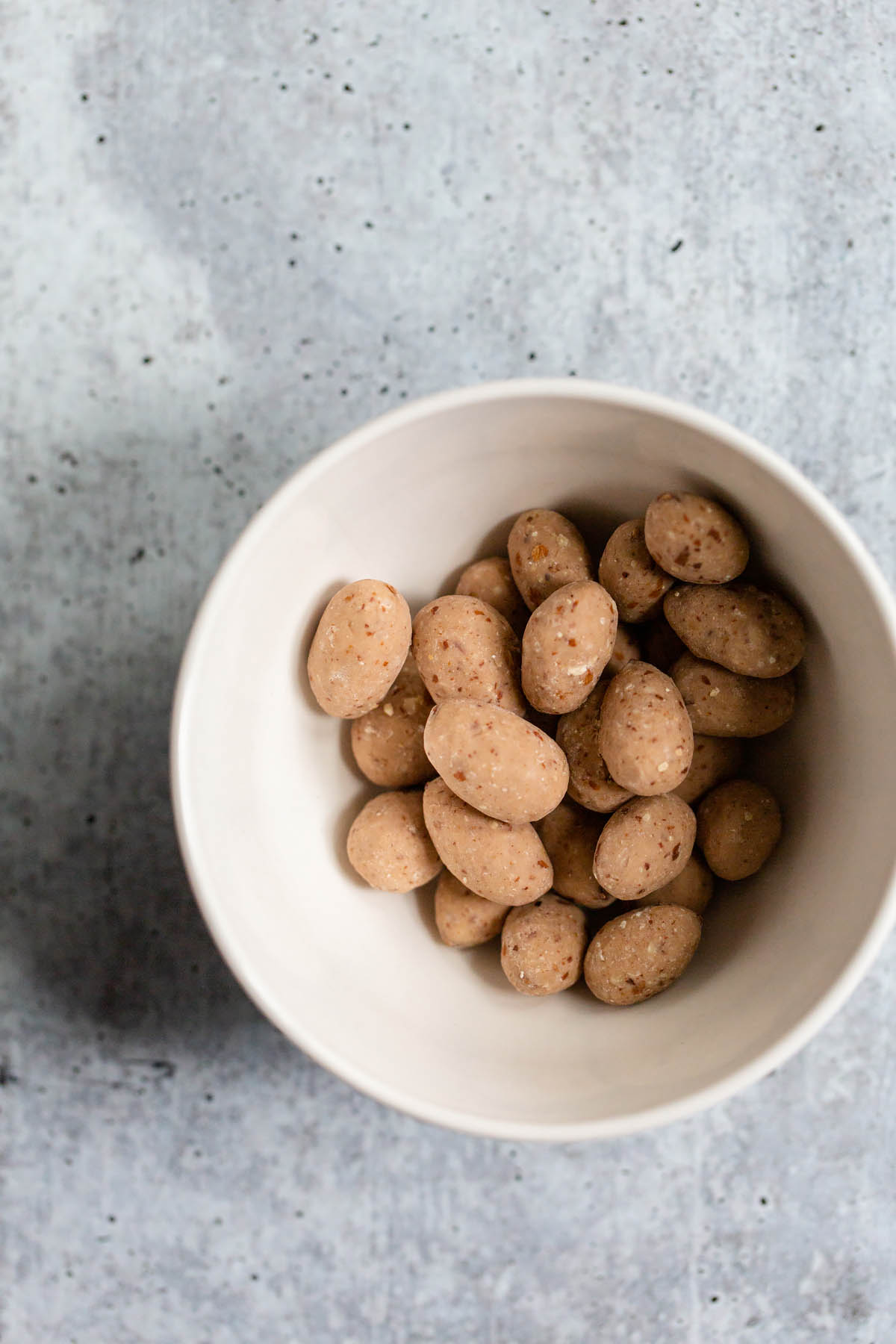 almond butter almonds in a bowl