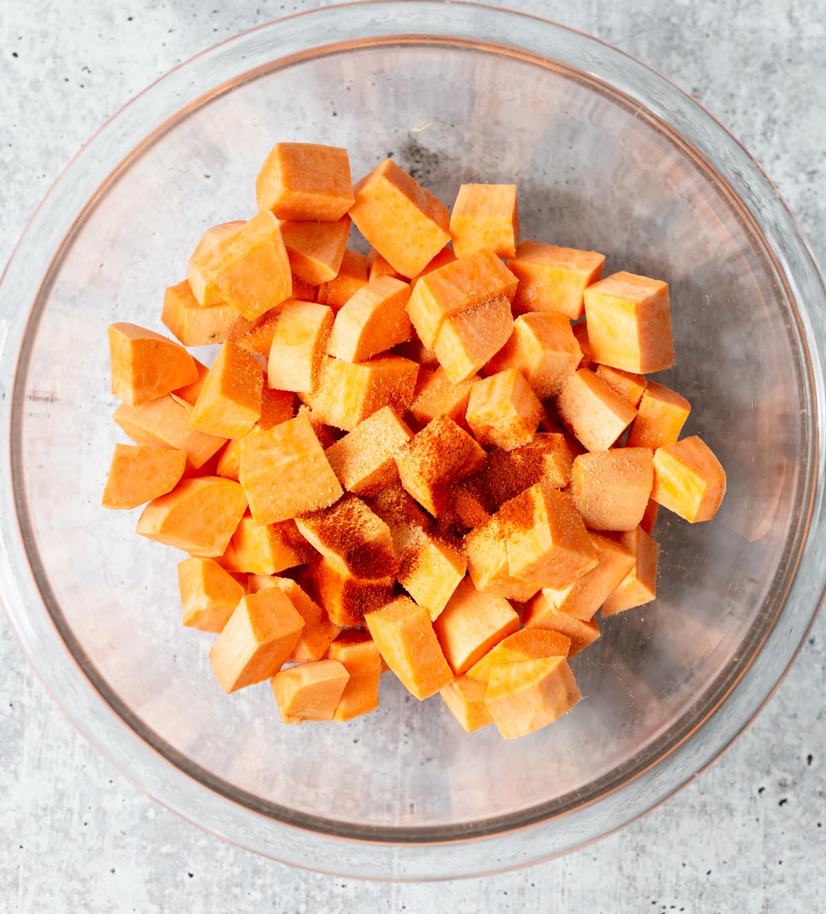 sweet potatoes in a bowl