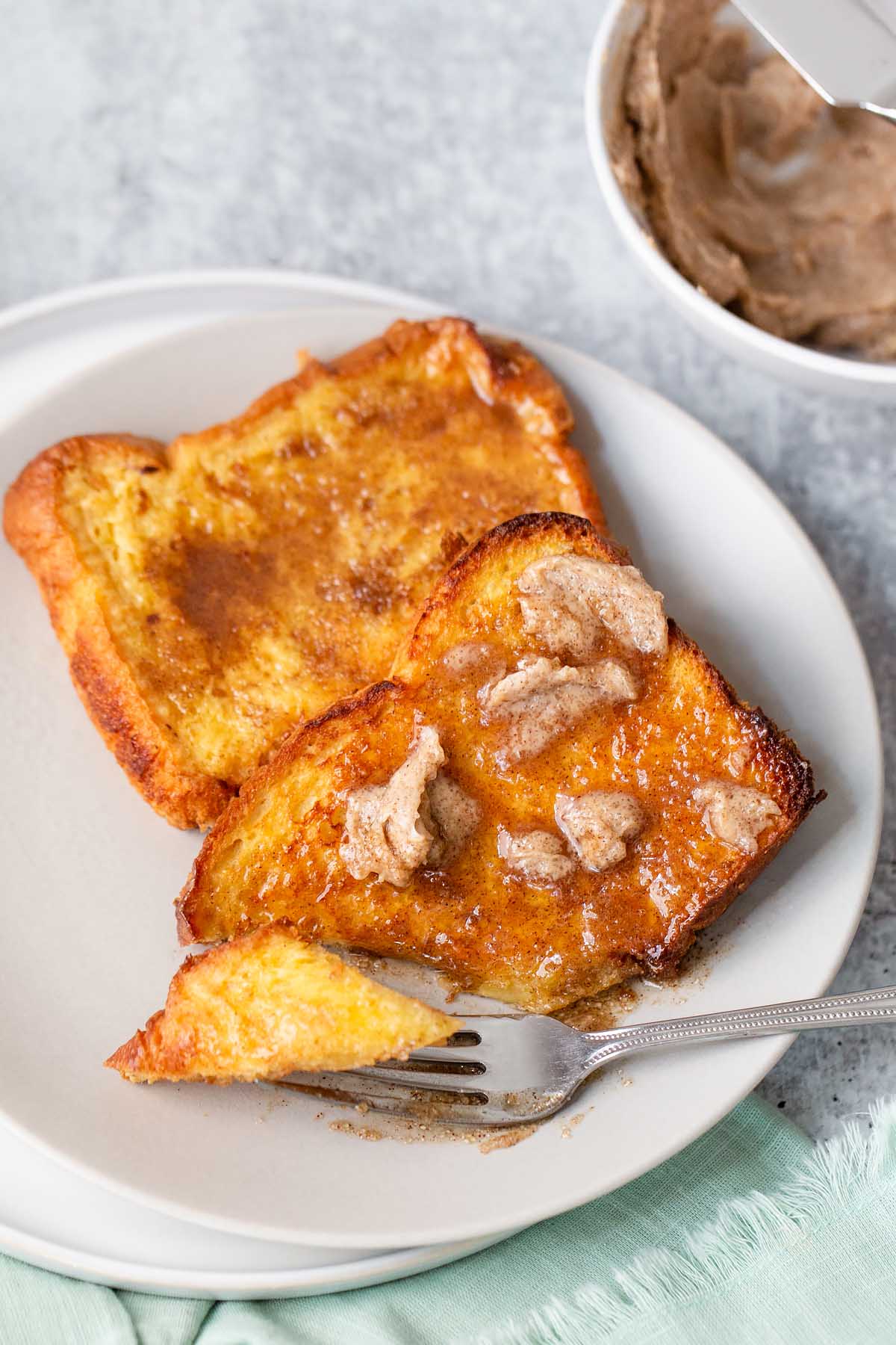 french toast with brown sugar butter