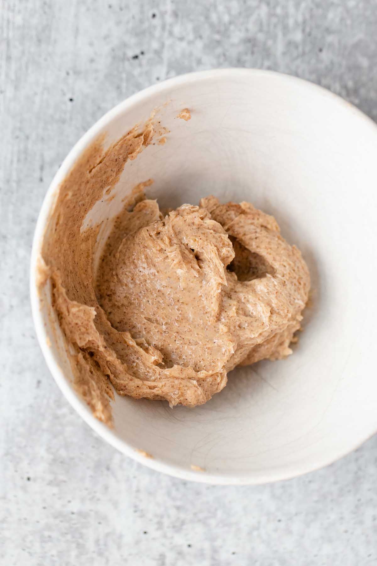 brown sugar butter in a bowl