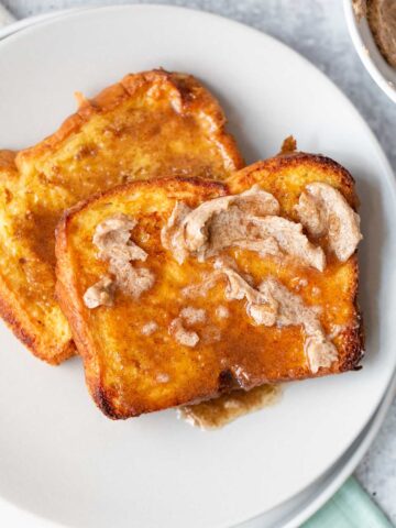 french toast with brown sugar butter