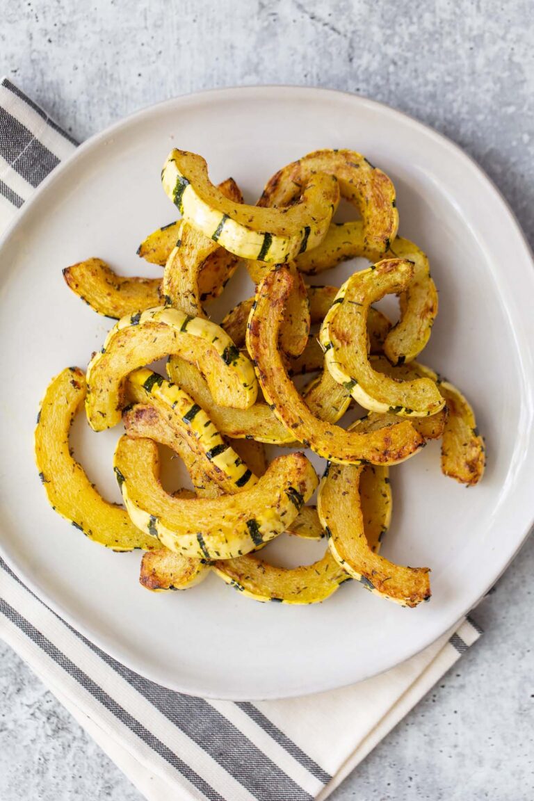 Air Fryer Delicata Squash Food Banjo