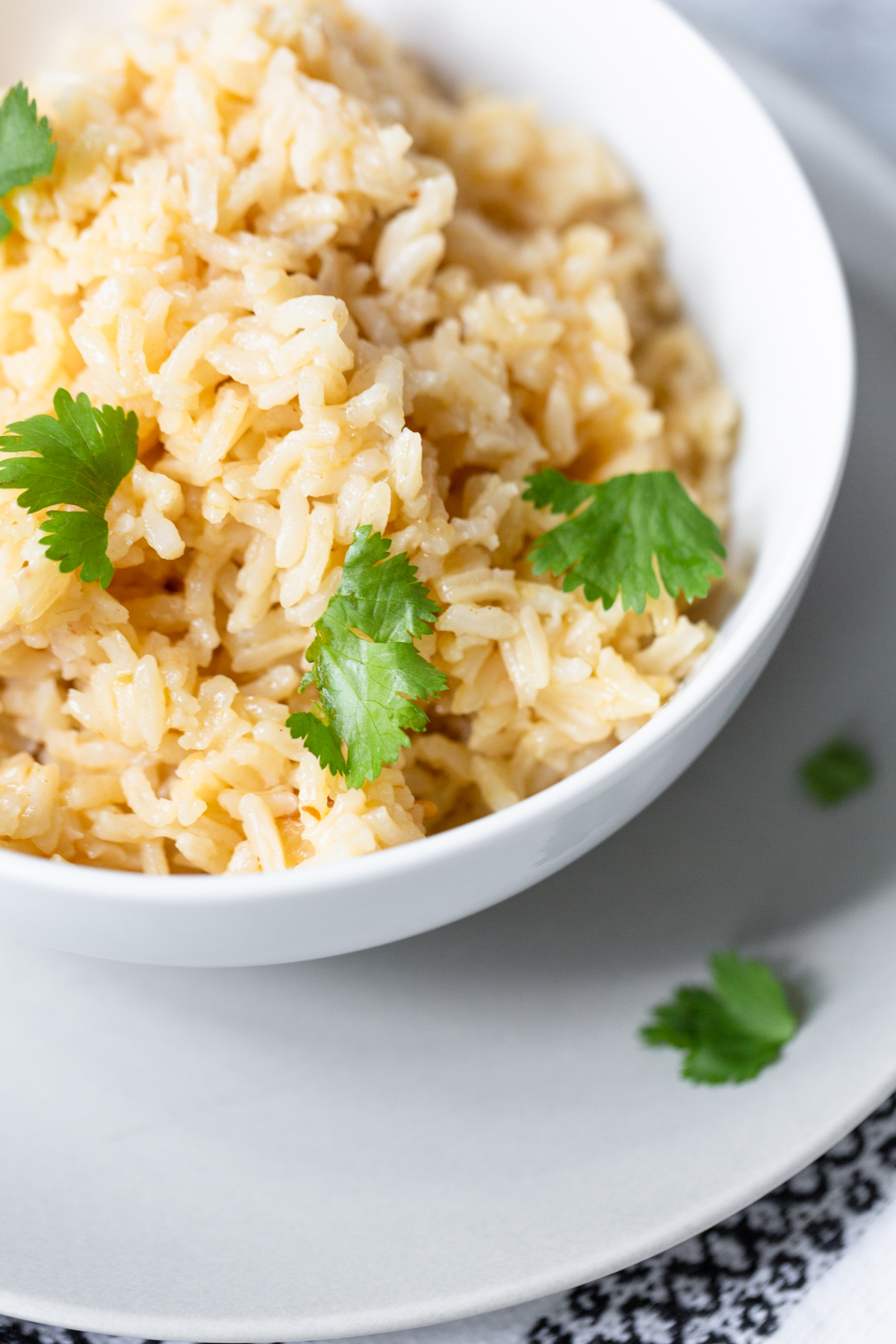 peri-peri rice up close