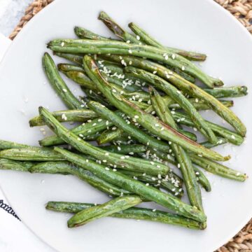 Air fryer sesame green beans