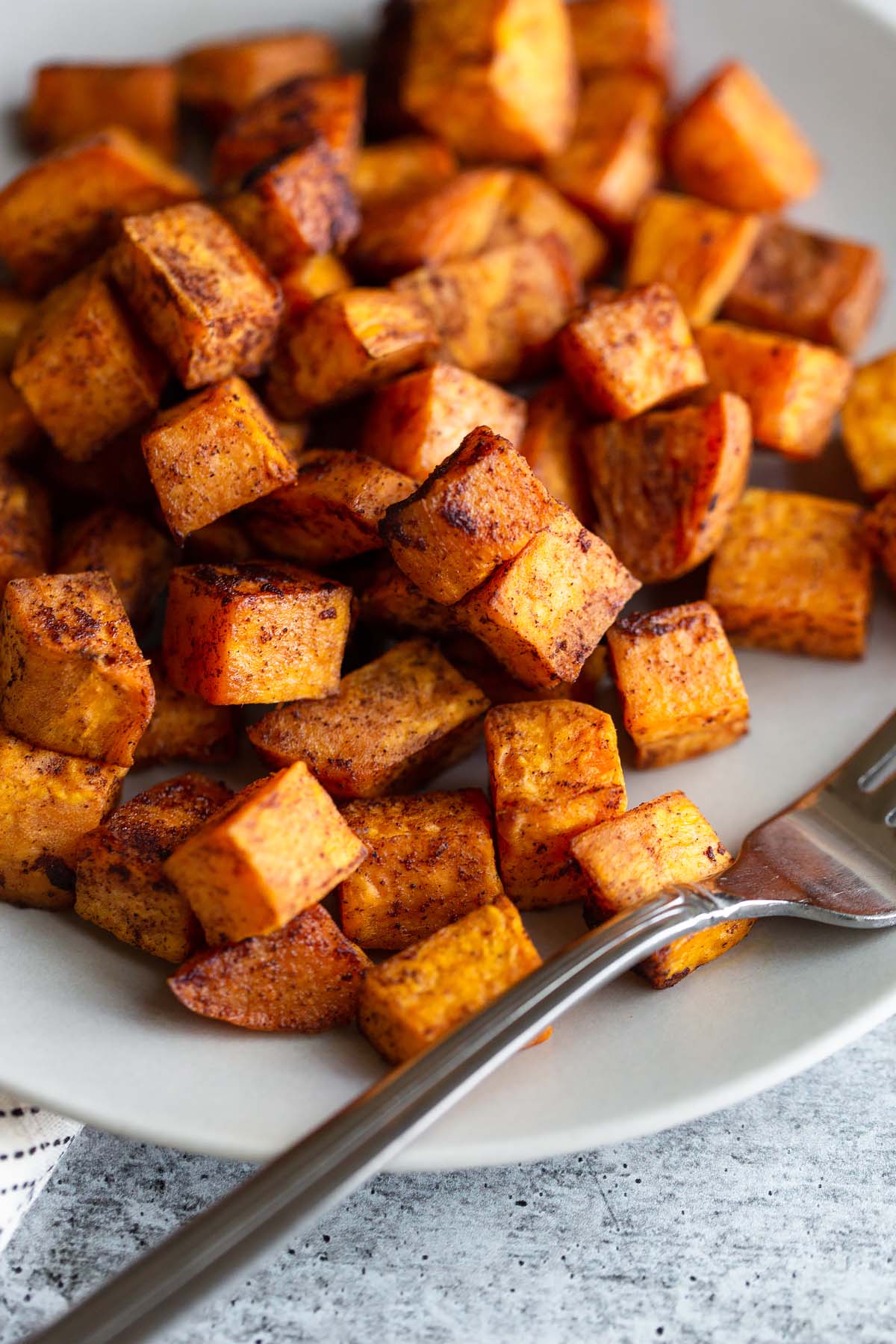 sweet potatoes up close