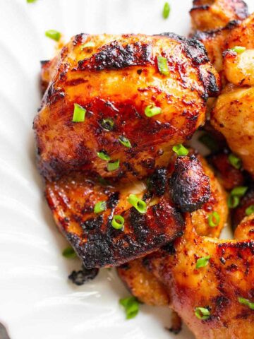 Air fryer honey garlic chicken
