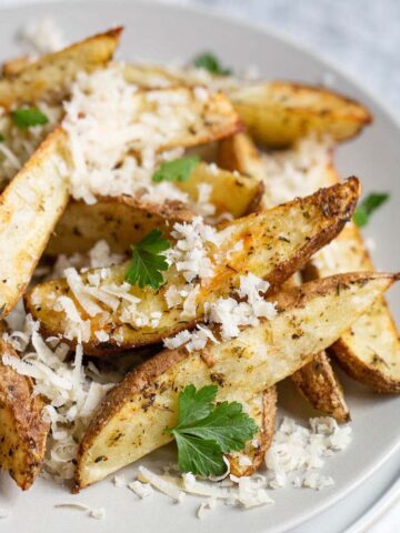 Italian fries with parmesan