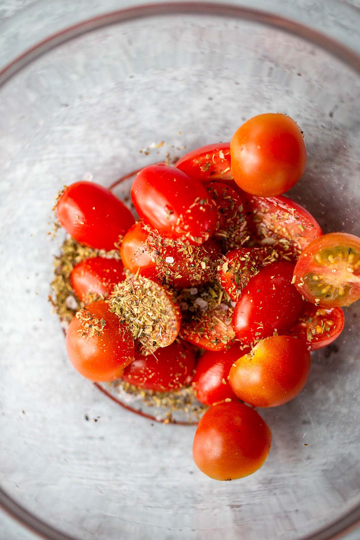 Tomatoes in a bowl.