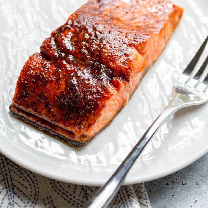 Air Fryer Brown Sugar Salmon Food Banjo