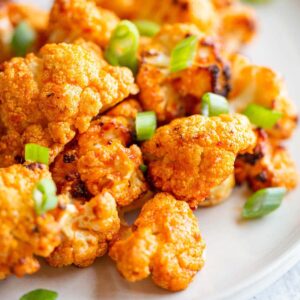 air fryer buffalo cauliflower