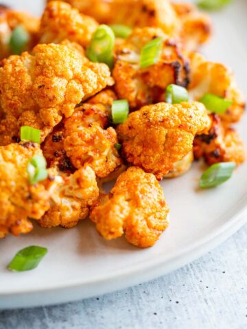 Buffalo cauliflower up close.