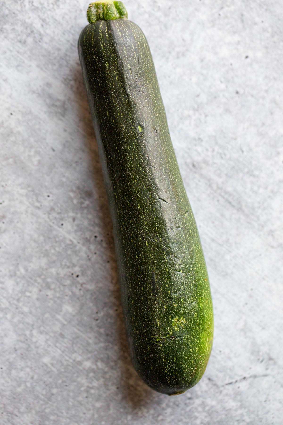 Whole zucchini.