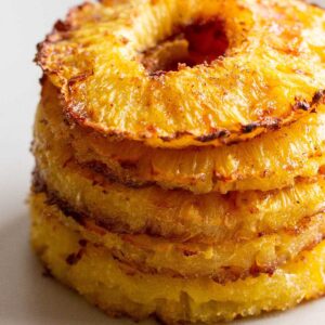 Air fryer pineapple rings