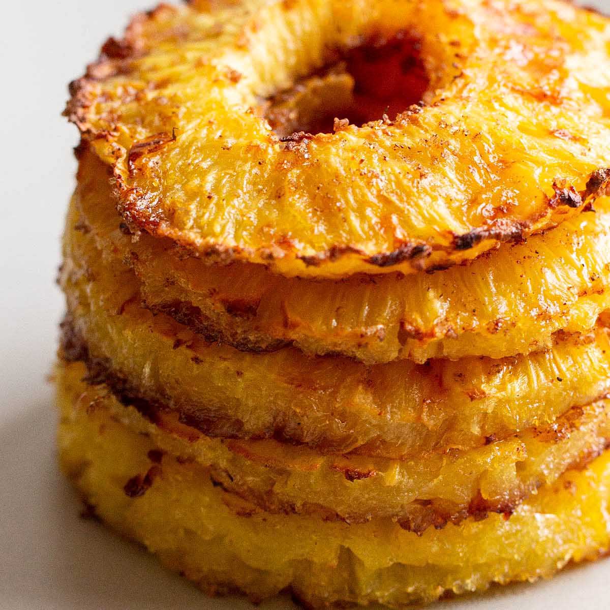 Air Fryer Pineapple [www.foodbanjo.com]