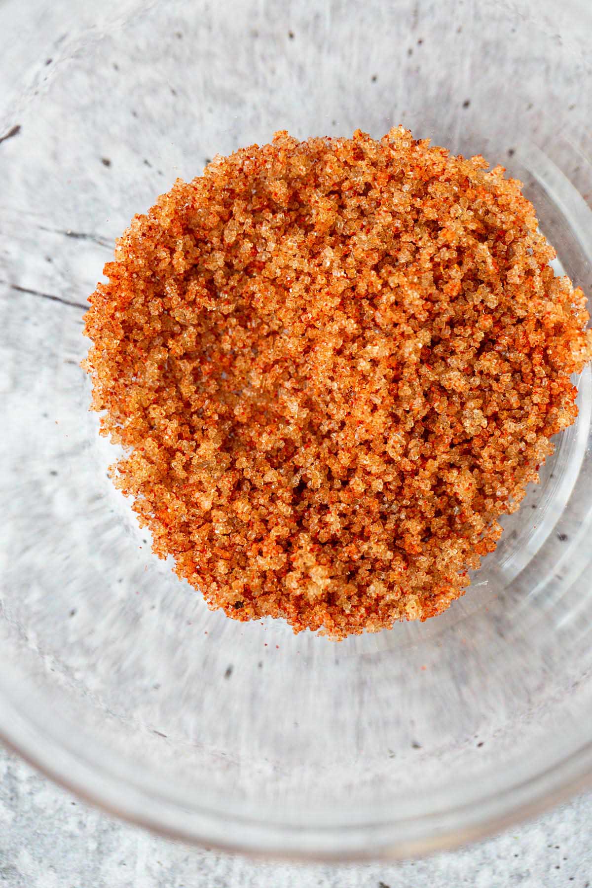 Spices mixed together in a bowl.