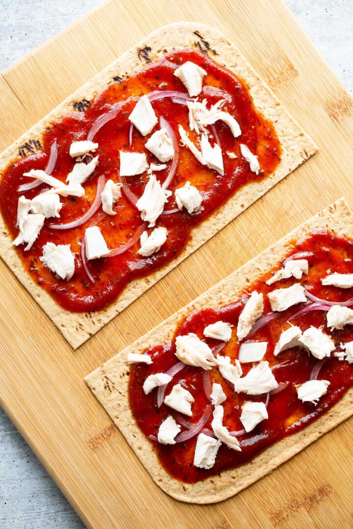 Air Fryer BBQ Chicken Pizza Food Banjo