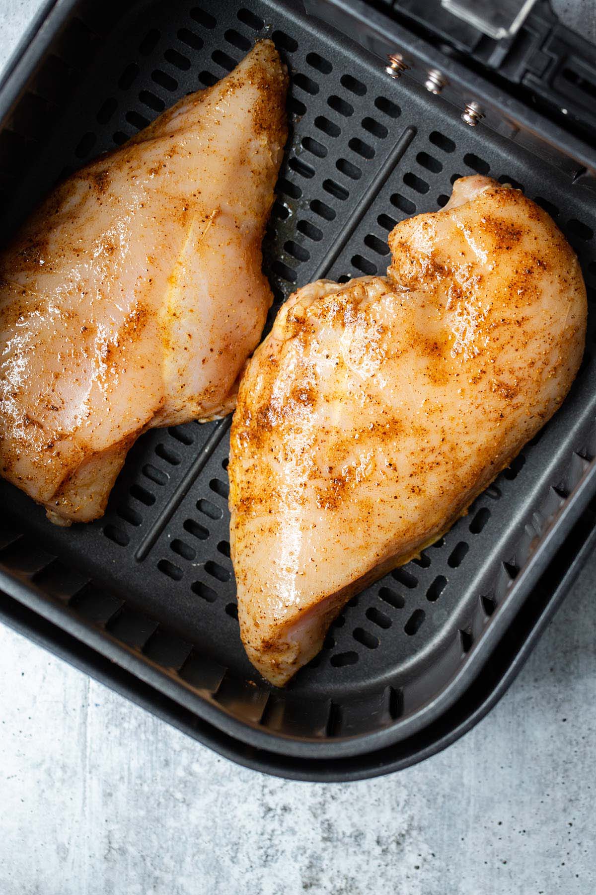 chili lime chicken in the air fryer