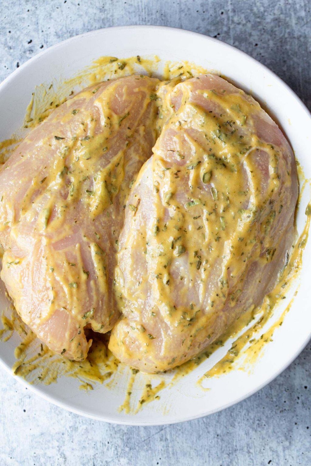 Air Fryer Honey Dijon Chicken Breasts Food Banjo