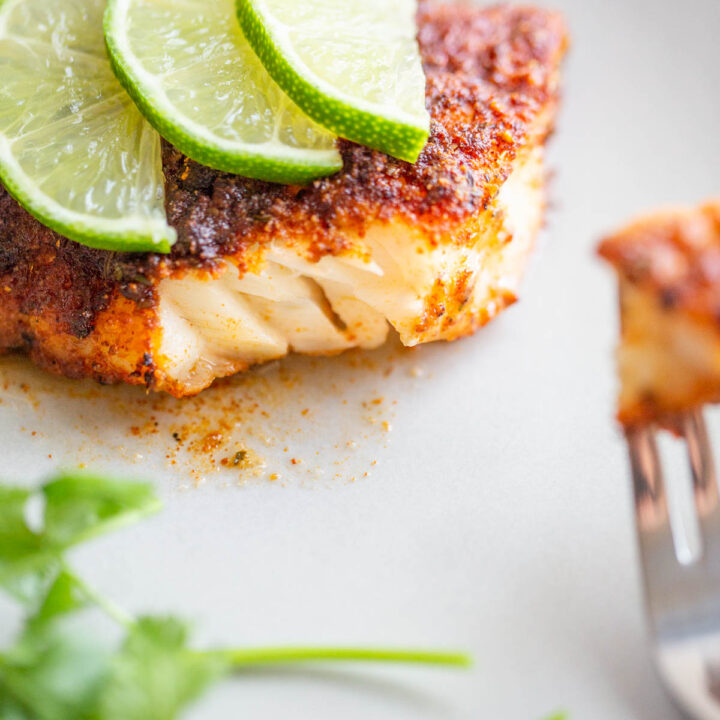 Air Fryer Blackened Cod Food Banjo