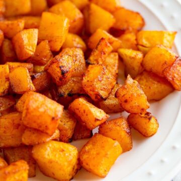 Air fryer brown sugar butternut squash