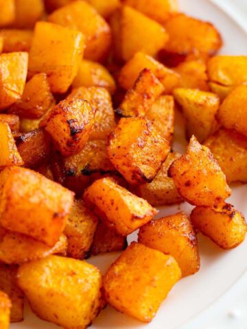 Air fryer brown sugar butternut squash
