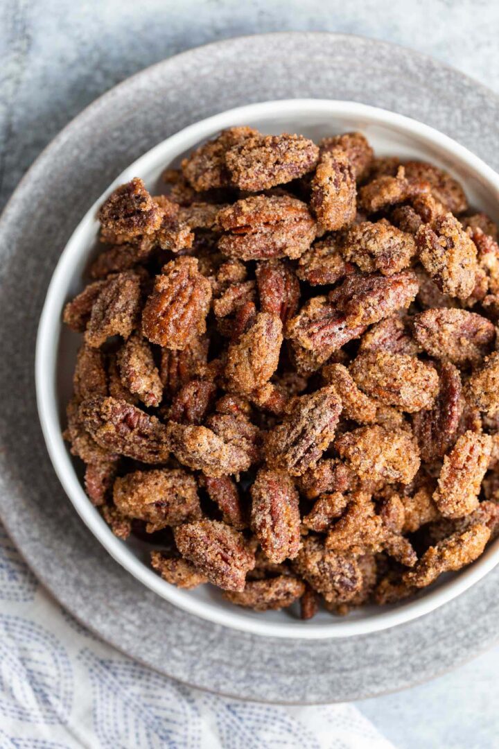 Air Fryer Candied Pecans Food Banjo