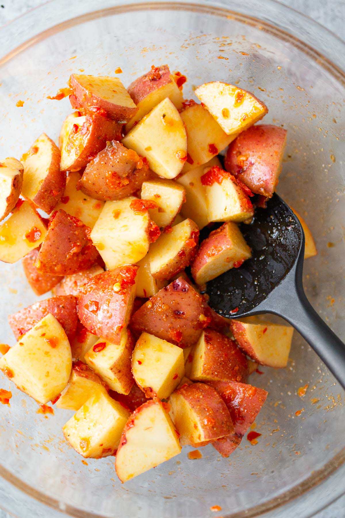 potatoes in a bowl.