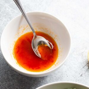 Harissa vinaigrette