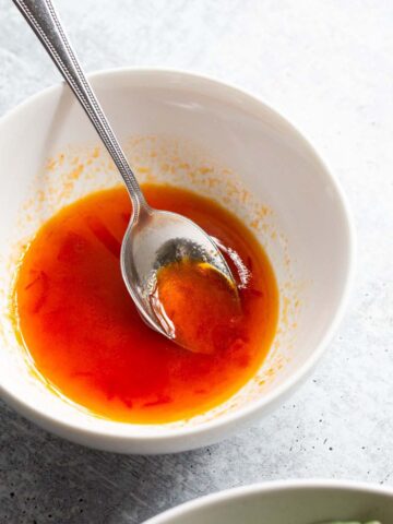 Harissa vinaigrette