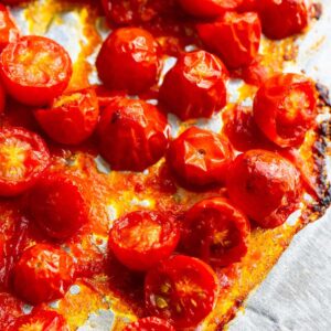 Roasted harissa tomatoes